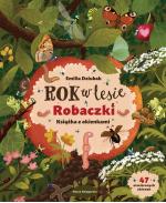 Rok w lesie. Robaczki. Książka z okienkami