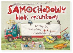 Samochodowy blok rysunkowy Samochodowy blok rysunkowy