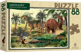 Dinozaury. Puzzle